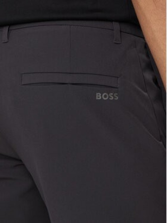 Boss Szorty materiałowe S_Commuter 50504392 Szary Slim Fit