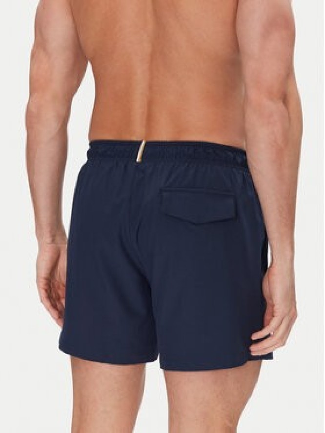 BOSS Szorty kąpielowe Tio 50491601 Granatowy Regular Fit