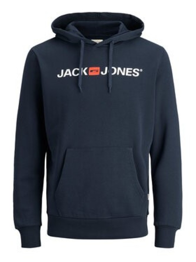 Jack&Jones Bluza Corp Old Logo 12137054 Granatowy Regular Fit