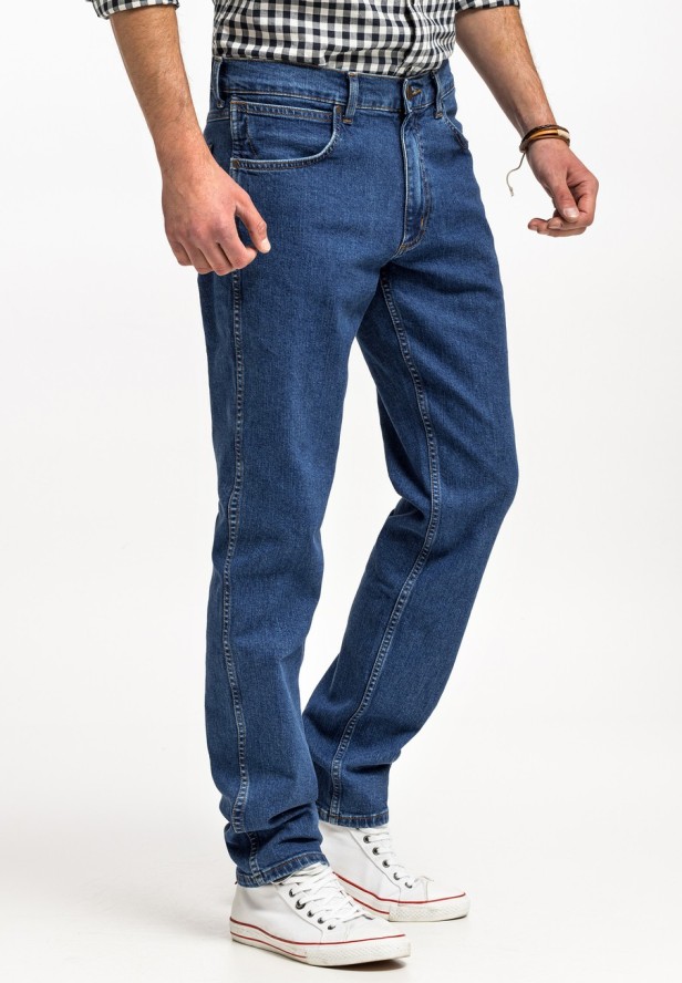 WRANGLER GREENSBORO MĘSKIE SPODNIE JEANSOWE JEANSY DŻINSY FRIDAY BLUES W15QHR47A