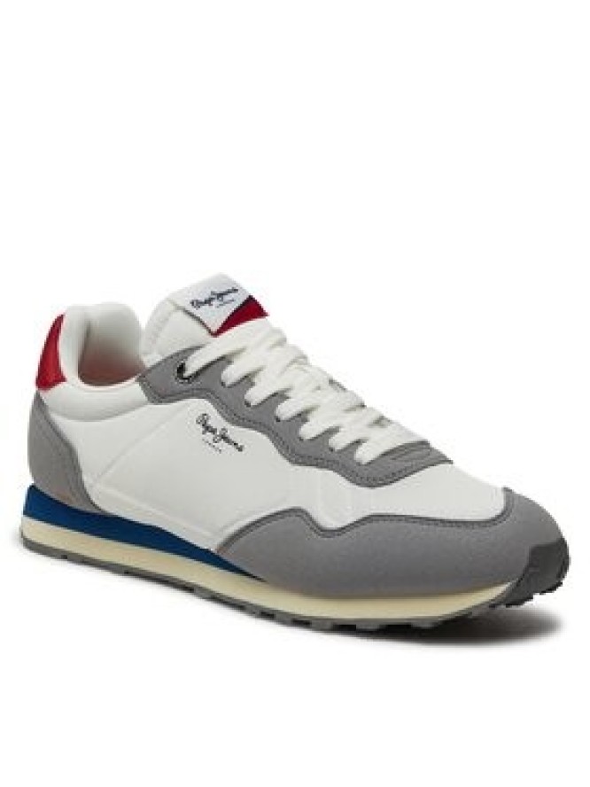 Pepe Jeans Sneakersy Natch Basic M PMS40010 Biały