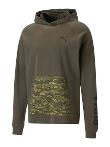 Puma Bluza "Train Concept" w kolorze khaki rozmiar: S