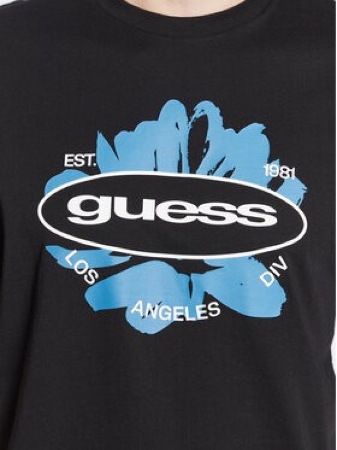 Guess T-Shirt Logo M3GI61 K9RM1 Czarny Slim Fit