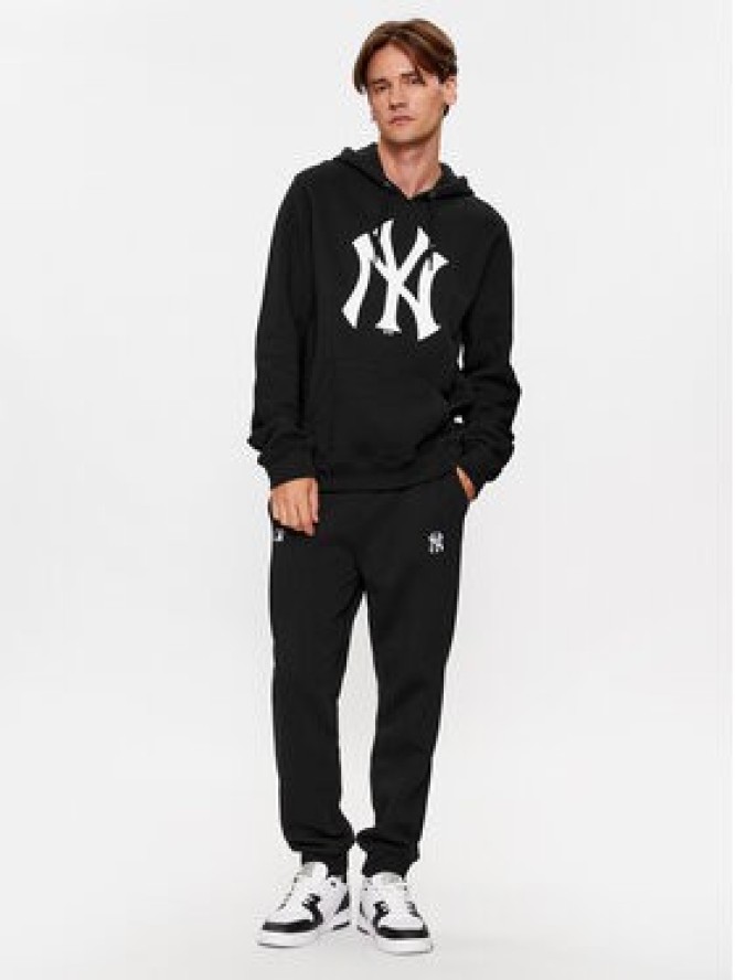 47 Brand Bluza New York Yankees BB017PEMIBR544112JK Czarny Regular Fit