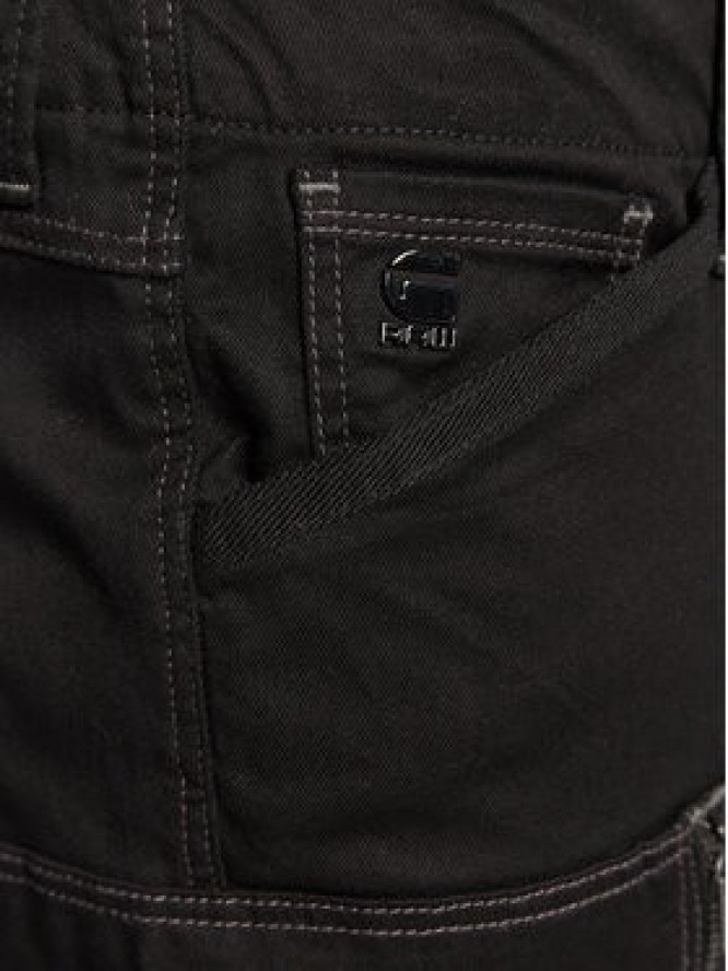 G-Star Raw Spodnie materiałowe Zip Pocket 3D D21975-C105-6484 Czarny Skinny Fit