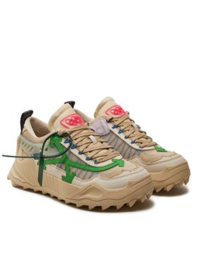 Off-White Sneakersy OMIA139S22FAB0016155 Beżowy