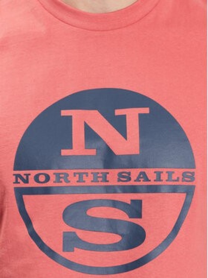 North Sails T-Shirt 692837 Czerwony Regular Fit