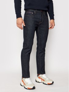 Tommy Hilfiger Jeansy Denton MW0MW15578 Granatowy Straight Leg