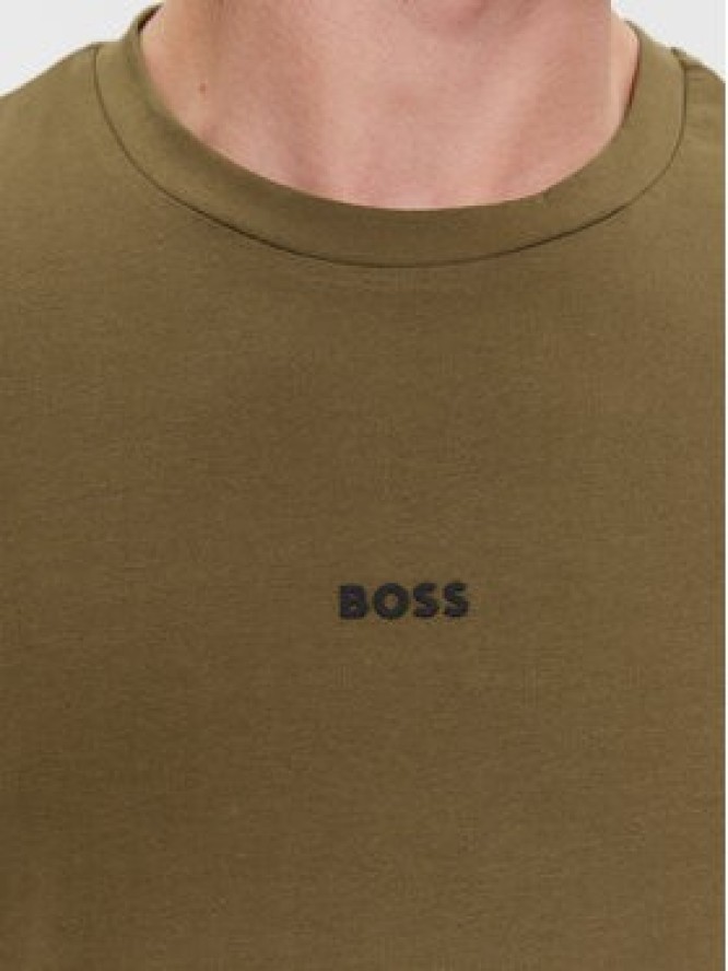 Boss T-Shirt Tchup 50473278 Zielony Relaxed Fit