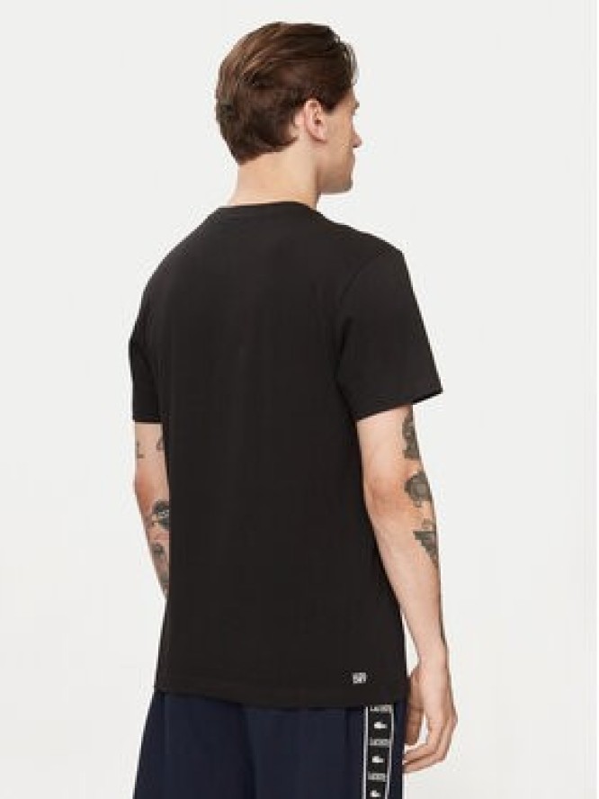 Lacoste T-Shirt TH2042 Czarny Regular Fit