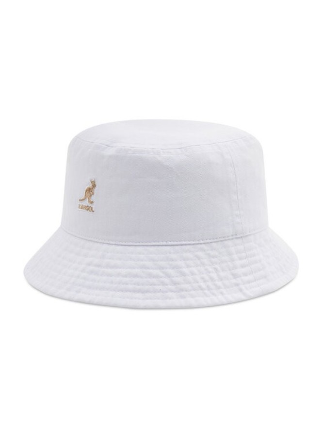 Kangol Kapelusz Bucket Washed K4224HT Biały