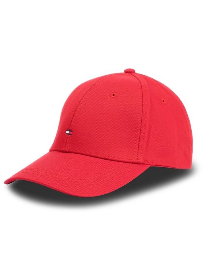 Tommy Hilfiger Czapka z daszkiem Classic Bb Cap E367895041 Czerwony