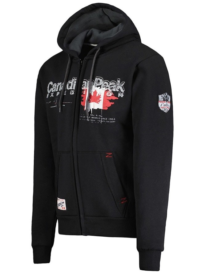 Canadian Peak Bluza "Gisladeak" w kolorze czarnym rozmiar: S