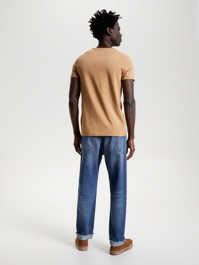 Tommy Hilfiger Koszulka w kolorze beżowym rozmiar: L