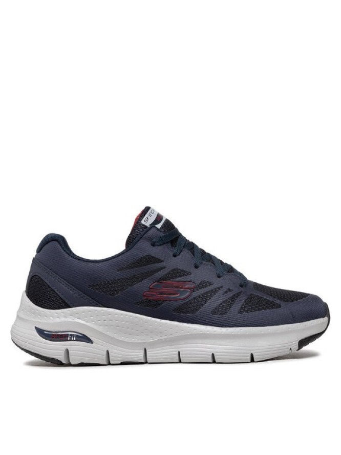 Skechers Sneakersy Charge Back 232042/NVRD Granatowy