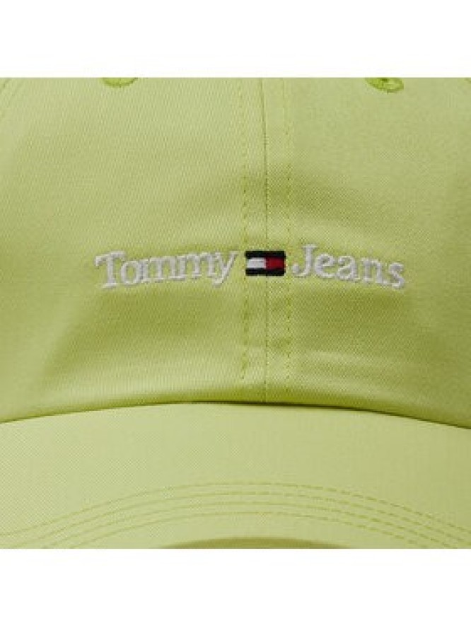 Tommy Jeans Czapka z daszkiem AM0AM09575 Zielony