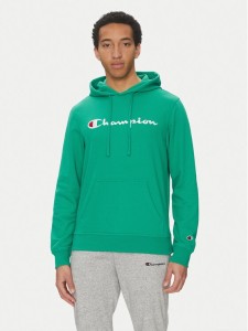 Champion Bluza 220726 Zielony Regular Fit