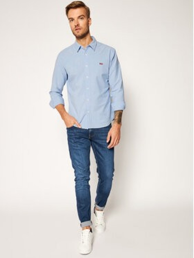 Levi's® Koszula Ls Battery Hm 86625-0005 Błękitny Slim Fit