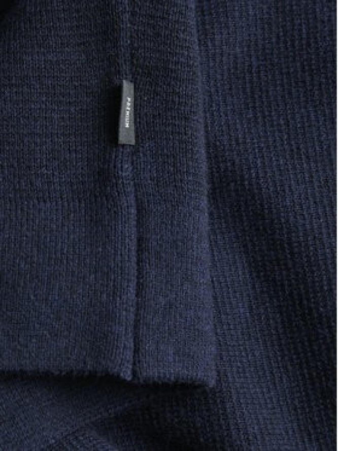 Jack&Jones Sweter Milano 12259664 Granatowy Relaxed Fit