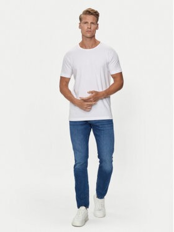 Pierre Cardin Komplet 2 t-shirtów 29990.000.9000 Biały Modern Fit