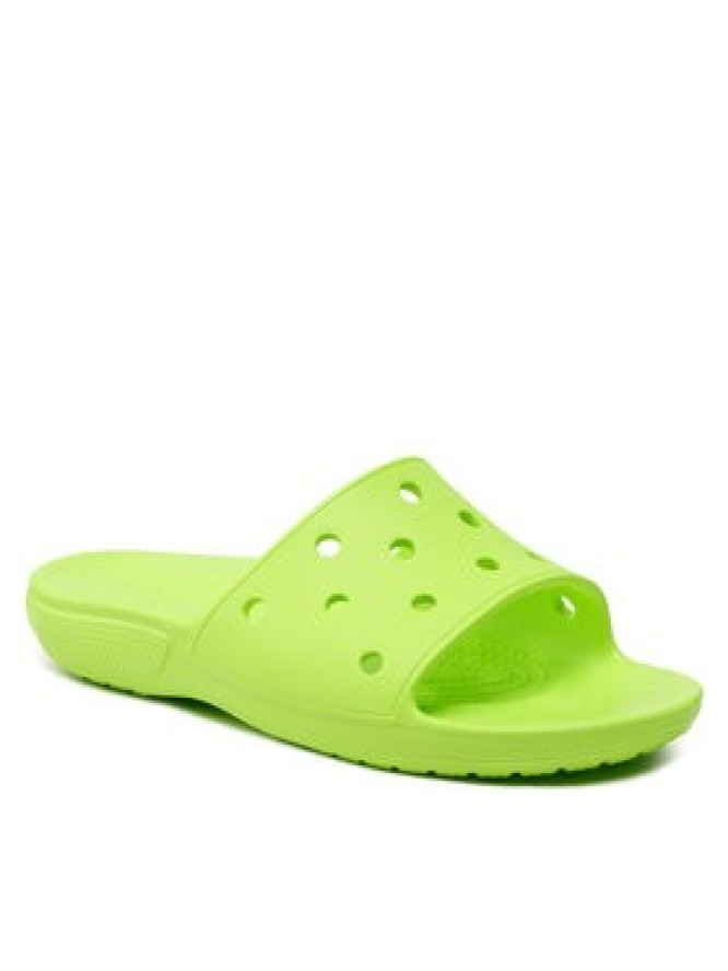 Crocs Klapki Classic Crocs Slide 206121 Zielony