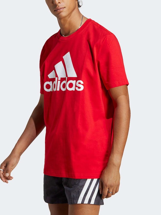 adidas Koszulka w kolorze czerwonym rozmiar: XL