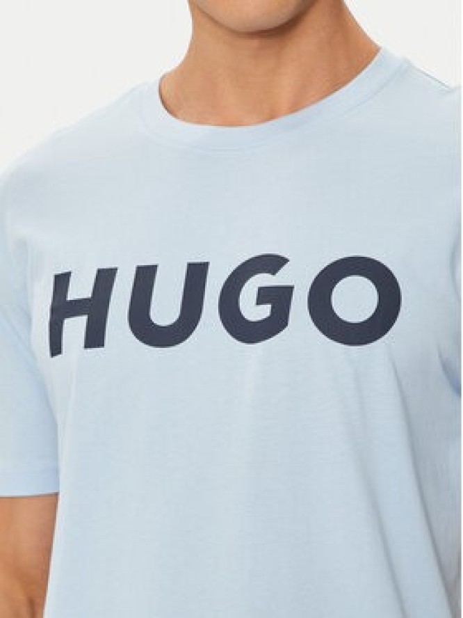 Hugo T-Shirt Dulivio 50467556 Niebieski Regular Fit