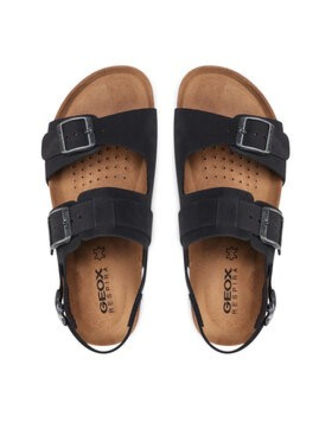 Geox Sandały U Sandal Ghita A U159VA 00032 C9999 Czarny