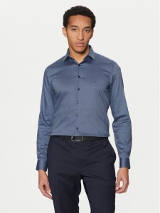 Calvin Klein Koszula K10K113864 Niebieski Slim Fit