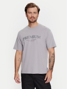 Jack&Jones T-Shirt Jprbluwinston 12255611 Szary Regular Fit