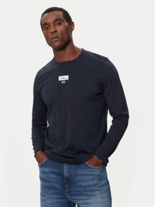 s.Oliver Longsleeve 2150055 Granatowy Regular Fit