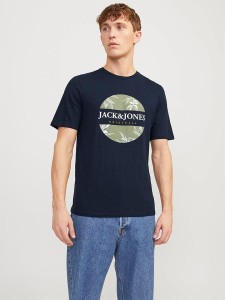 Jack & Jones Koszulka w kolorze granatowym rozmiar: XL