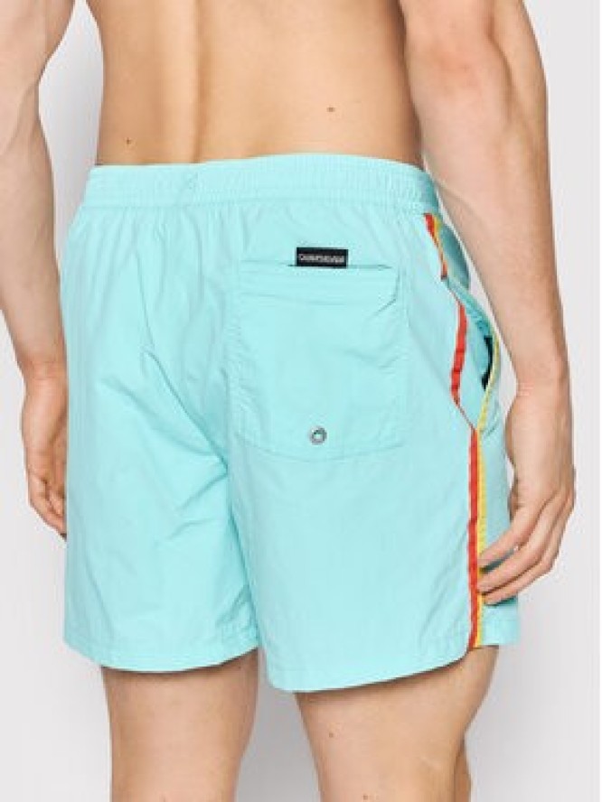 Quiksilver Szorty kąpielowe Ocean Beach Please 16" EQYJV03851 Niebieski Regular Fit