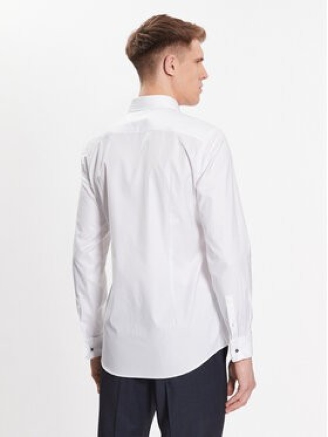 Boss Koszula 50480101 Biały Slim Fit