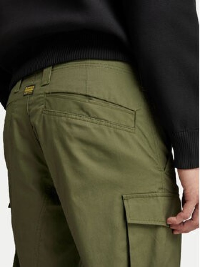 G-Star Raw Spodnie materiałowe Core D24309-D387 Zielony Tapered Fit