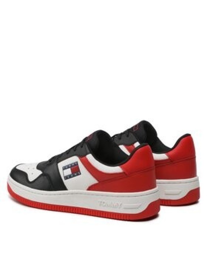 Tommy Jeans Sneakersy Basket Leather EM0EM01162 Kolorowy