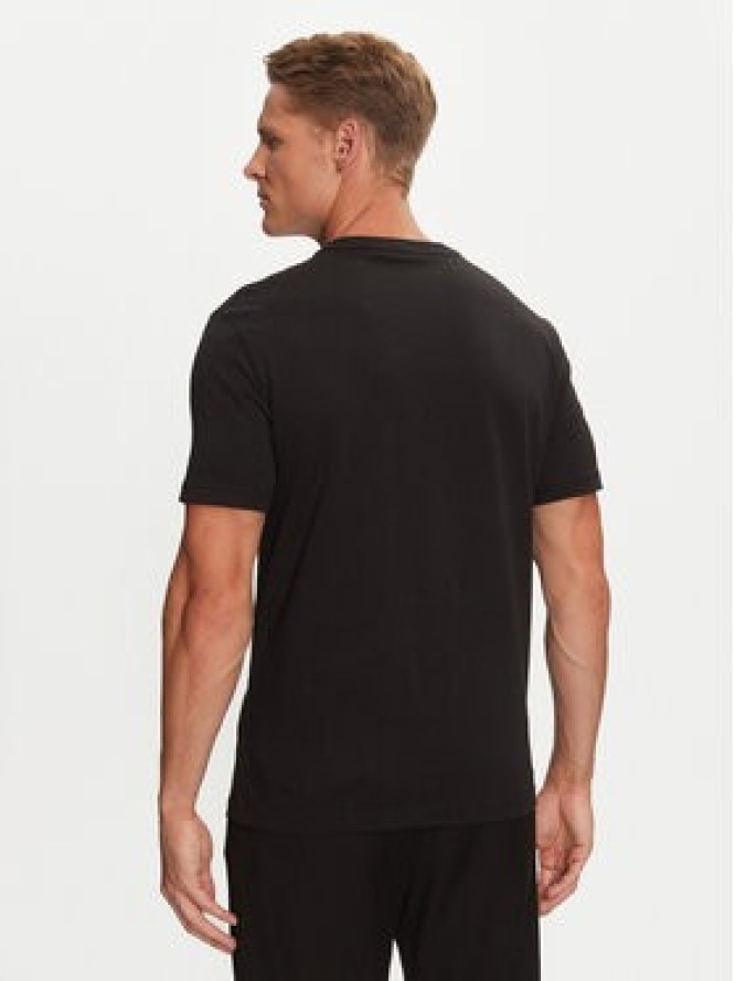 Calvin Klein T-Shirt Raised Line Logo K10K113587 Czarny Regular Fit