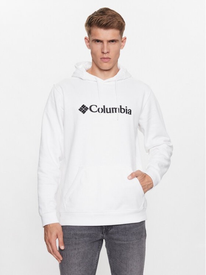 Columbia Bluza CSC Basic Logo™ II Hoodie Biały Regular Fit