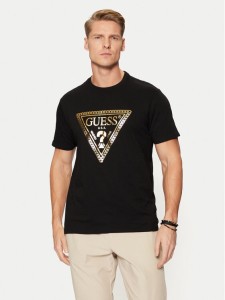 Guess T-Shirt M5RI49 K9RM1 Czarny Regular Fit