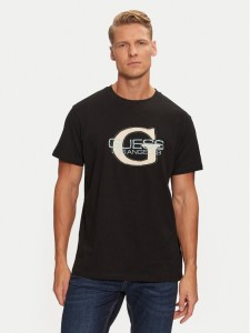 Guess T-Shirt M4BI42 I3Z14 Czarny Regular Fit