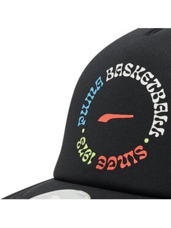 Puma Czapka z daszkiem Basketball Trucker Cap 023756 Czarny