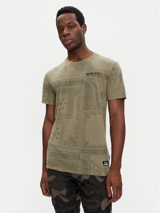 Brave Soul T-Shirt MTS-568MASCADA Khaki Regular Fit