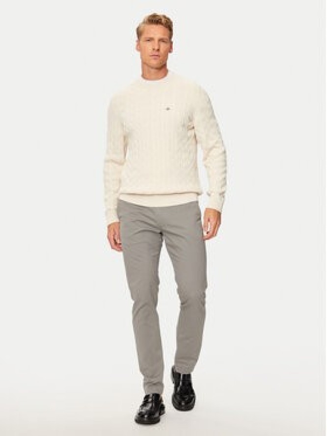 Gant Sweter 8050601 Beżowy Regular Fit