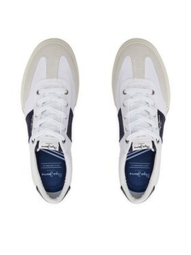 Pepe Jeans Sneakersy Kenton Strap M PMS31042 Biały