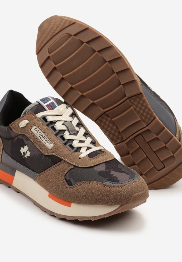 Moro Buty Sportowe Sneakersy z Ozdobnymi Wstawkami Vevilira