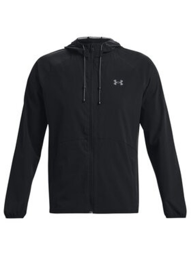 Under Armour Bluza UA Stretch Woven Windbreaker 1377171 Czarny Regular Fit