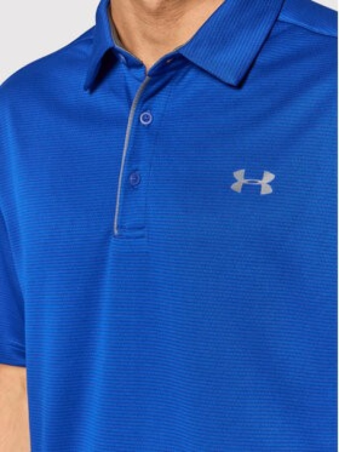 Under Armour Polo Ua Tech 1290140 Niebieski Loose Fit