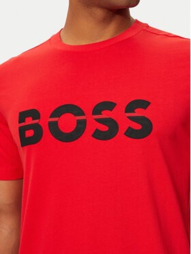 Boss T-Shirt 50525208 Czerwony Regular Fit