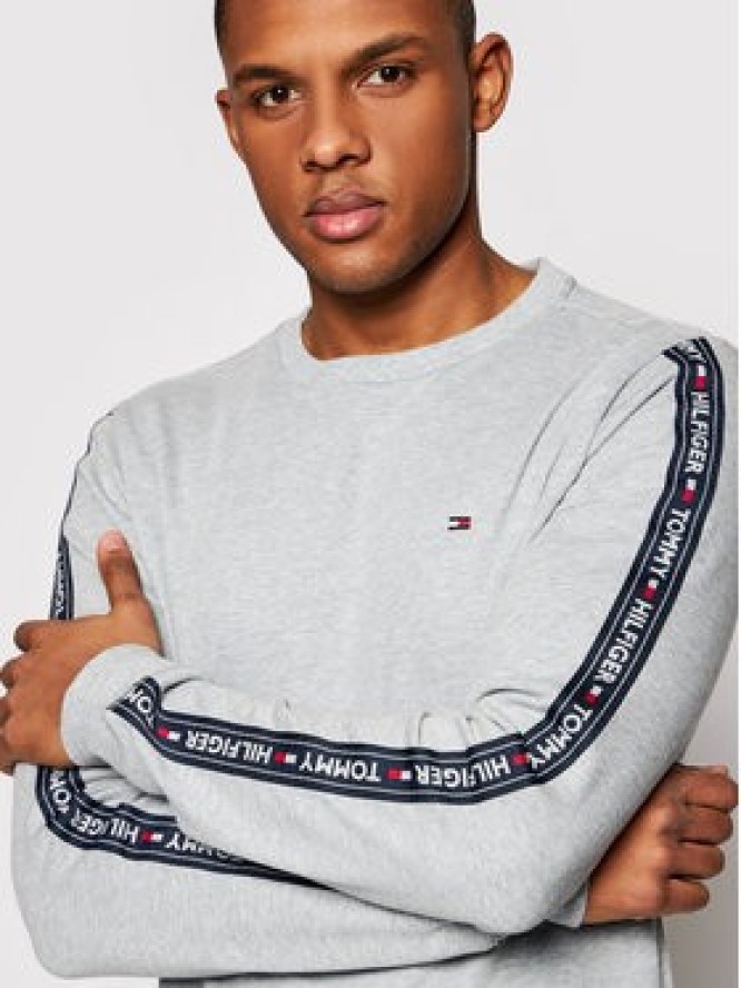 Tommy Hilfiger Bluza Track UM0UM00705 Szary Regular Fit