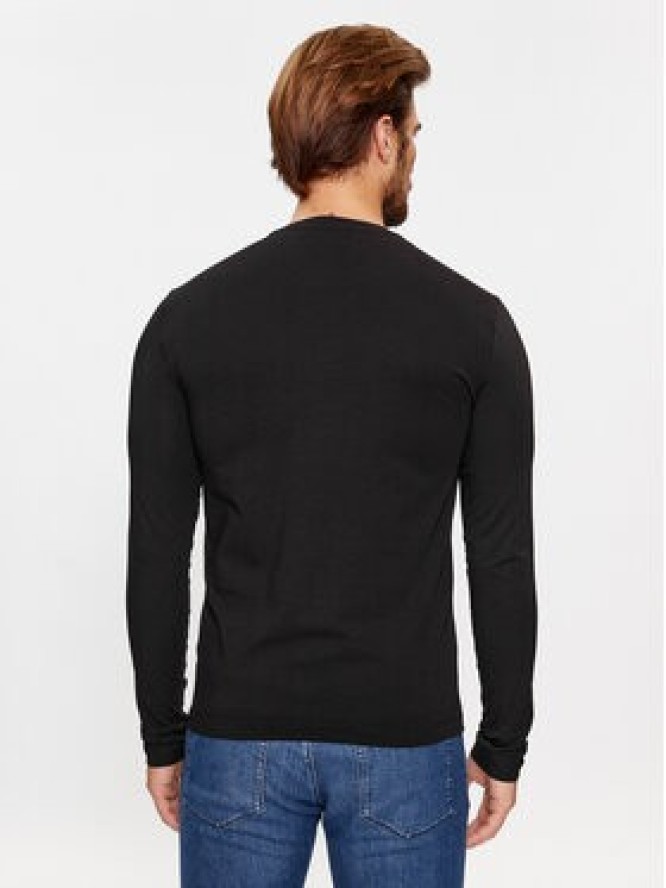 Trussardi Longsleeve 52T00763 Czarny Regular Fit